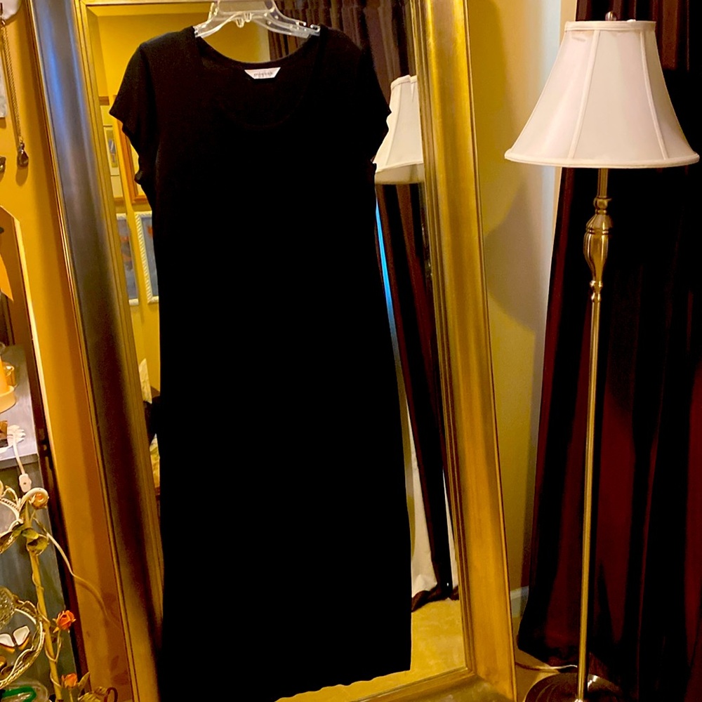 Misook Black Maxi or Midi Dress